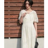 前後2wayパフスリーブレースワンピース | titivate | 詳細画像14