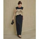 フリルキャミソールトップス/リブカットソーワンピースセット | titivate | 詳細画像17 