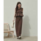 フリルキャミソールトップス/リブカットソーワンピースセット | titivate | 詳細画像22 