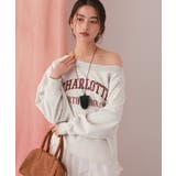 オフショルダースウェットプルオーバー | titivate | 詳細画像22 