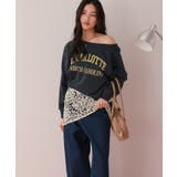 オフショルダースウェットプルオーバー | titivate | 詳細画像15 