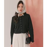 クリア釦UVケアニットカーディガン | titivate | 詳細画像28 