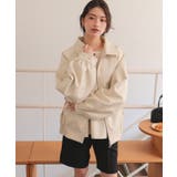 フェイクレザー/スエードオーバージャケット | titivate | 詳細画像2 