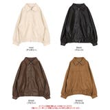 フェイクレザー/スエードオーバージャケット | titivate | 詳細画像19 