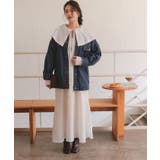 襟付ルーズデニムジャケット | titivate | 詳細画像5 