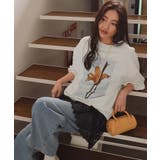 フォトプリントオーバーサイズスウェットプルオーバー | titivate | 詳細画像6 