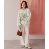 フォトプリントオーバーサイズスウェットプルオーバー | titivate | 詳細画像10 