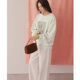 フォトプリントオーバーサイズスウェットプルオーバー | titivate | 詳細画像11 