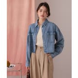 ライトオンスショートデニムシャツ | titivate | 詳細画像23 
