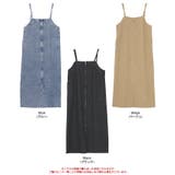 フロントZIPデザインジャンパースカート | titivate | 詳細画像5 