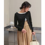 リングドットロングスリーブトップス | titivate | 詳細画像13 