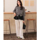 カップ付きバルーンペプラムトップス | titivate | 詳細画像20 