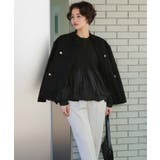 バックパール釦ドッキングペプラムトップス【セレモニー】 | titivate | 詳細画像16 