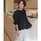 バックパール釦ドッキングペプラムトップス【セレモニー】 | titivate | 詳細画像17 