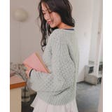 ポップコーンニットカーディガン | titivate | 詳細画像28 