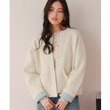 配色デザインニットコート/カーディガン | titivate | 詳細画像20 