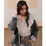 配色デザインニットコート/カーディガン | titivate | 詳細画像22 