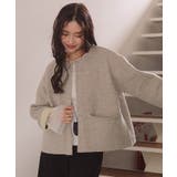 配色デザインニットコート/カーディガン | titivate | 詳細画像23 