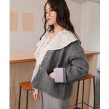 配色デザインニットコート/カーディガン | titivate | 詳細画像32 