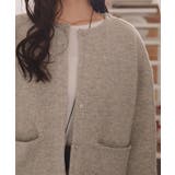 配色デザインニットコート/カーディガン | titivate | 詳細画像6 