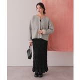 配色デザインニットコート/カーディガン | titivate | 詳細画像11 