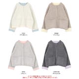 配色デザインニットコート/カーディガン | titivate | 詳細画像19 