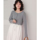 コンパクトヘンリーネックロングスリーブトップス | titivate | 詳細画像12 