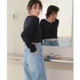 コンパクトヘンリーネックロングスリーブトップス | titivate | 詳細画像15 