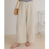 撥水ワイドデザインパンツ | titivate | 詳細画像8 