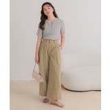 撥水ワイドデザインパンツ | titivate | 詳細画像14 