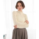 ハイネックレーストップス | titivate | 詳細画像8 