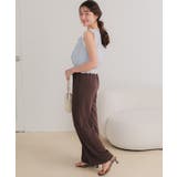 リラックスセンターシームストレートパンツ | titivate | 詳細画像13 