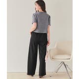 リラックスセンターシームストレートパンツ | titivate | 詳細画像17 