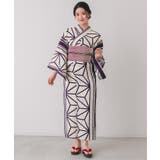 [単品]麻の葉古典柄綿麻浴衣 | titivate | 詳細画像9 