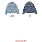 オーバーサイズデニムジャケット 羽織るだけでこなれ感を演出してくれる アウター | titivate | 詳細画像4