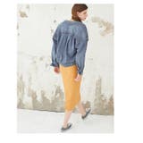 オーバーサイズデニムジャケット 羽織るだけでこなれ感を演出してくれる アウター | titivate | 詳細画像7