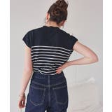 ベーシックフレンチスリーブライトニット | titivate | 詳細画像7 