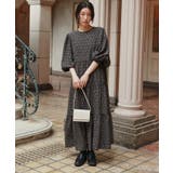 前後2way花柄ティアードワンピース | titivate | 詳細画像13 