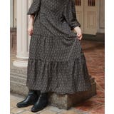 前後2way花柄ティアードワンピース | titivate | 詳細画像15 