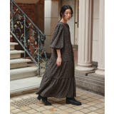 前後2way花柄ティアードワンピース | titivate | 詳細画像16 