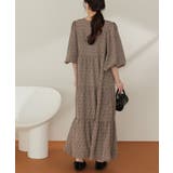 前後2way花柄ティアードワンピース | titivate | 詳細画像26 