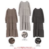 前後2way花柄ティアードワンピース | titivate | 詳細画像11 