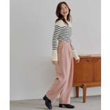 ボートネックゴールド釦デザインニット | titivate | 詳細画像4 