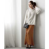 ウール混クルーネックニットプルオーバートップス レディース ニット | titivate | 詳細画像15