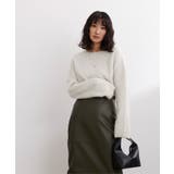 ウール混クルーネックニットプルオーバートップス レディース ニット | titivate | 詳細画像23