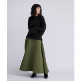 ウール混クルーネックニットプルオーバートップス レディース ニット | titivate | 詳細画像2