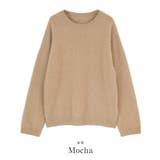 ウール混クルーネックニットプルオーバートップス レディース ニット | titivate | 詳細画像7