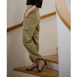 タックカーゴパンツ ボトムス レディース | titivate | 詳細画像10