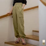タックカーゴパンツ ボトムス レディース | titivate | 詳細画像1