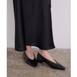 ナロースクエアトゥフラットパンプス【UR’S ユアーズ】 | titivate | 詳細画像35 